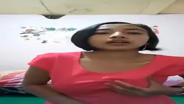 Live Indo Baju Pink Rambut Pendek Sange Viral poster